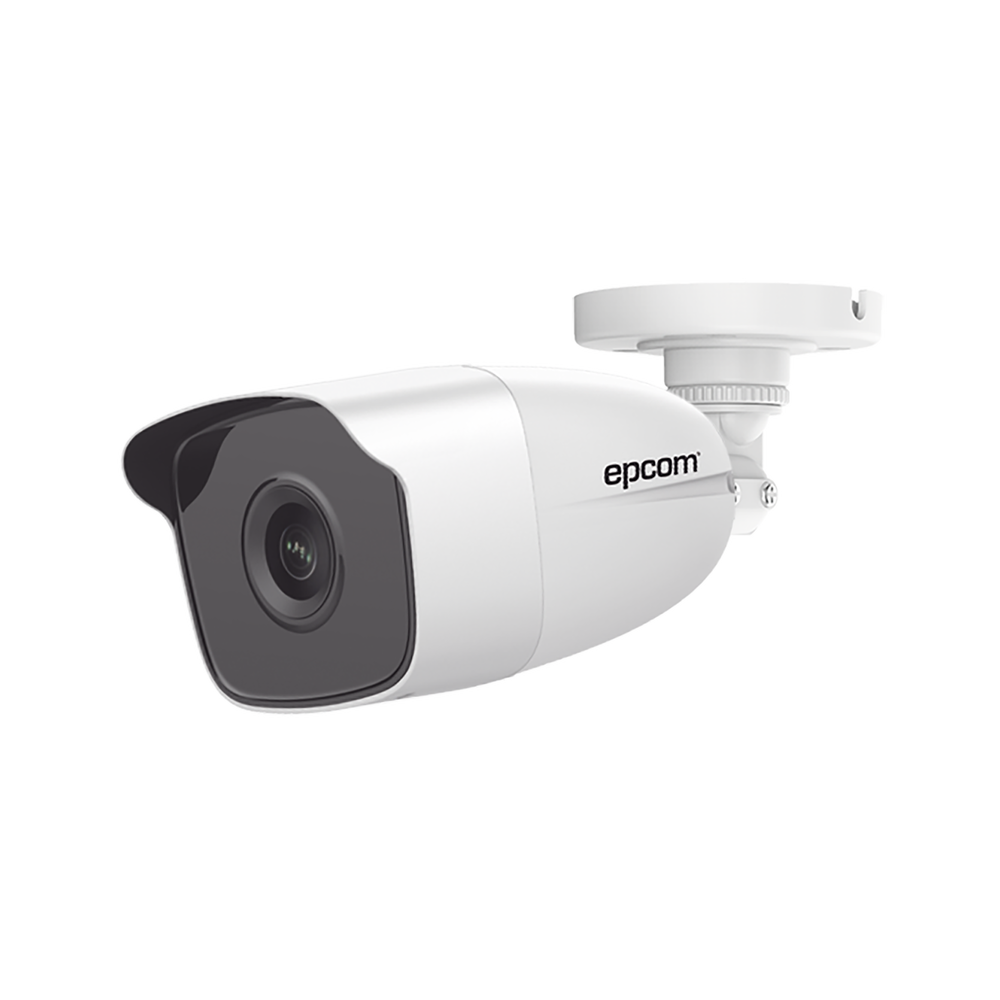 Bala TURBOHD 2 Megapixel (1080p) / Lente 2.8 mm  / 50 mts IR EXIR / Exterior IP66 / Ultra Baja Iluminación  / METAL / 4 Tecnologías / WDR 120 dB