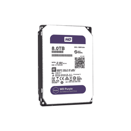 Disco duro WD de 8TB / 7200RPM / Optimizado para Videovigilancia