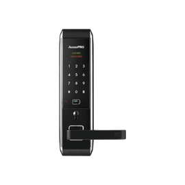 Cerradura inteligente para puertas con doble cerrojo/teclado Touch Screen, Apertura con tarjeta Mifare /Contraseña y Llave de emergencia