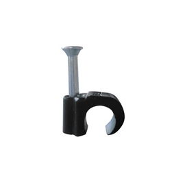 7mm Cable Staple, Black (100 Pieces) 7mm Cable Staple, Black (100 Pieces)