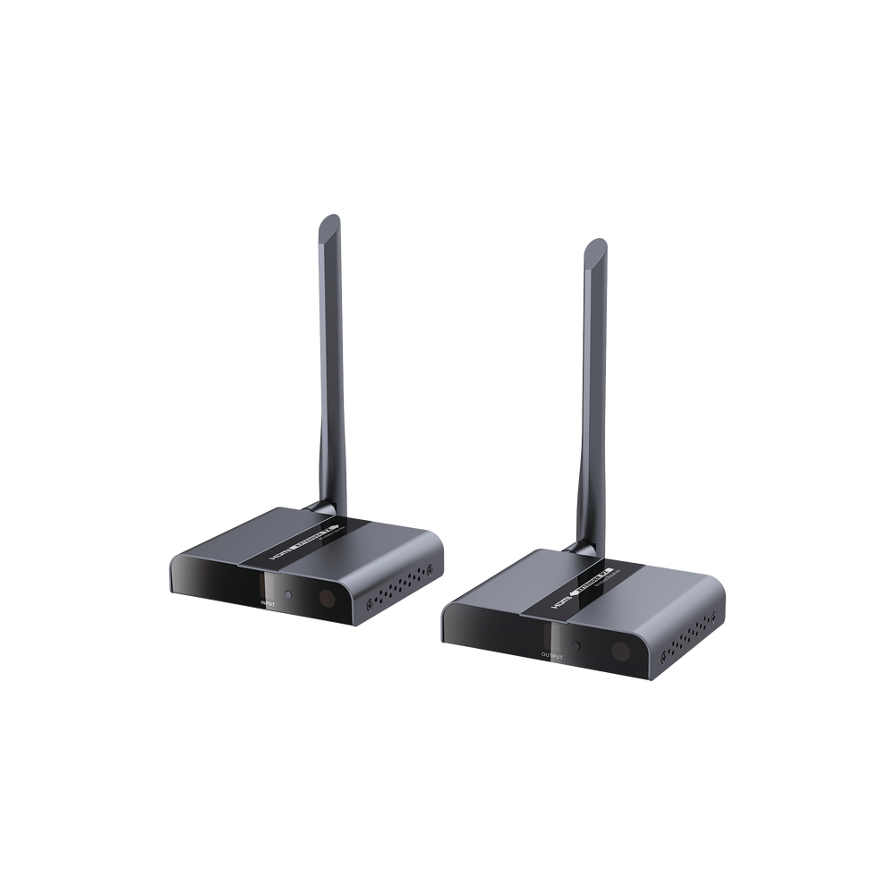 Kit extensor inalámbrico matricial HDMI para distancia de 50 metros, control IR,1080 p @ 50/60 Hz.