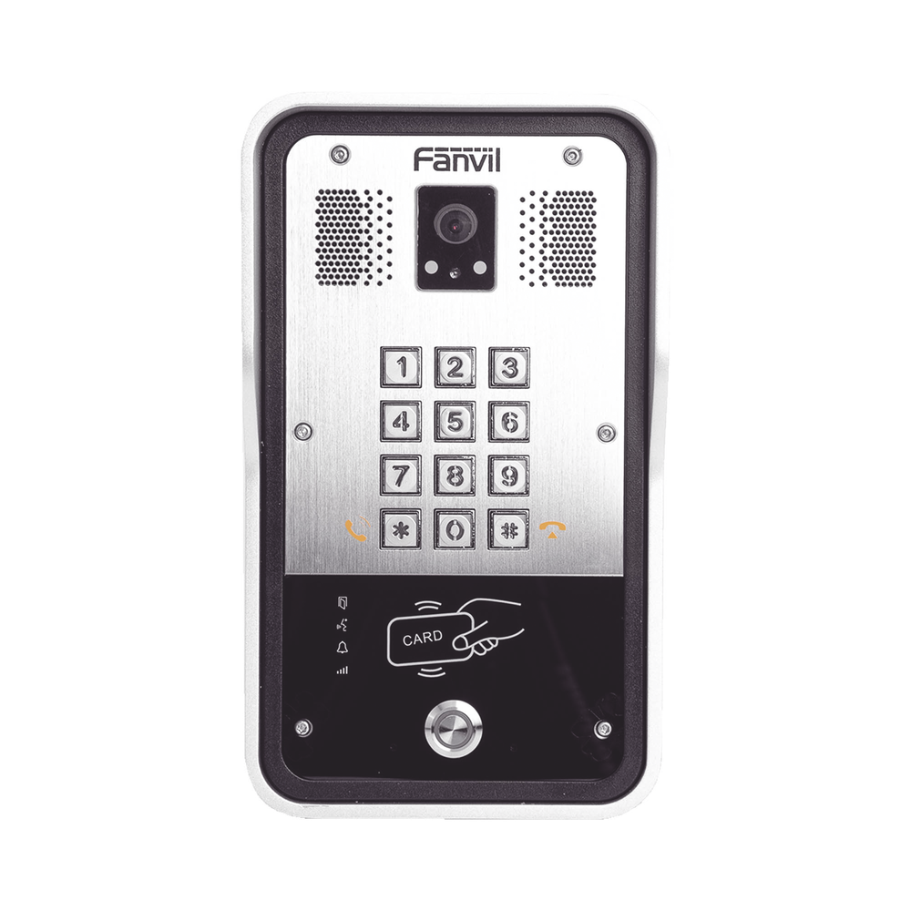 SIP Video Door Phone with 720p Camera and 1 Integrated Relay