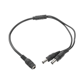 Cable con conector Jack hembra 3.5 mm con 2 salidas de Jack macho