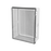 Gabinetes NEMA, cuerpo gris, cubierta transparente (250 x 350 x 150 mm), para interior y exterior