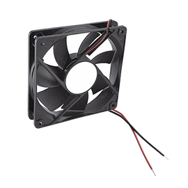 Ventilador Anticondensante Axial Cuadrado, 12Vcd, 120x120x25 mm, 75.0 CFM, 1.9 W, 161 mA, 2200 RPM.