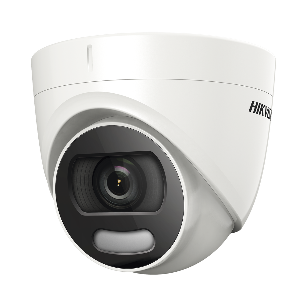 Domo TURBOHD 5 Megapixel / Imagen a color 24/7 / Lente 2.8 mm / 20 mts Luz Blanca / Exterior IP67 / WDR 130 dB
