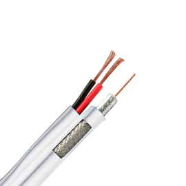 1000 ft Reel, Coaxial Cable Type Siamese RG59 + 2 wires AWG 18 to Power Supply CCTV Applications
