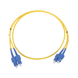 Jumper de Fibra Óptica Monomodo SC/SC Duplex de 1 metro