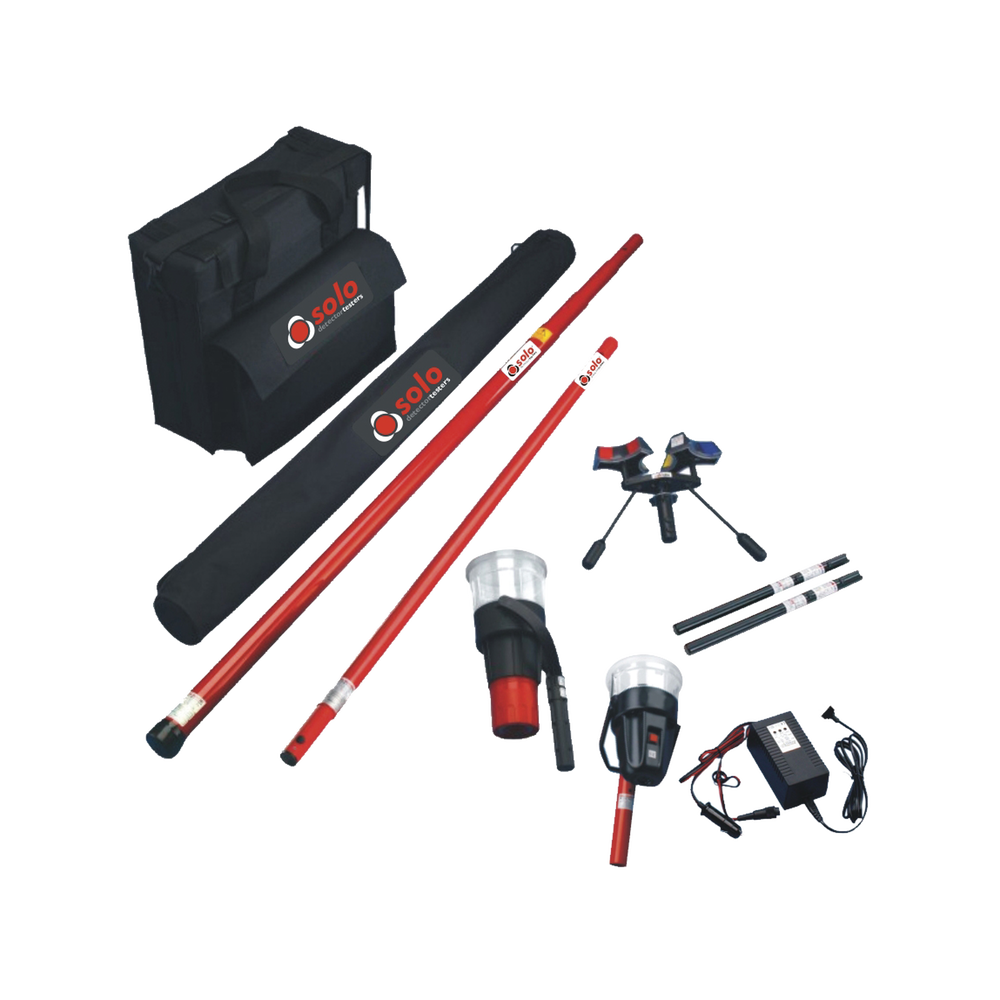Kit Técnico para Prueba de Detectores Térmicos y de Humo