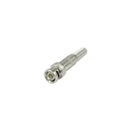 Conector BNC macho con base de resorte para cable coaxial RG59/RG6