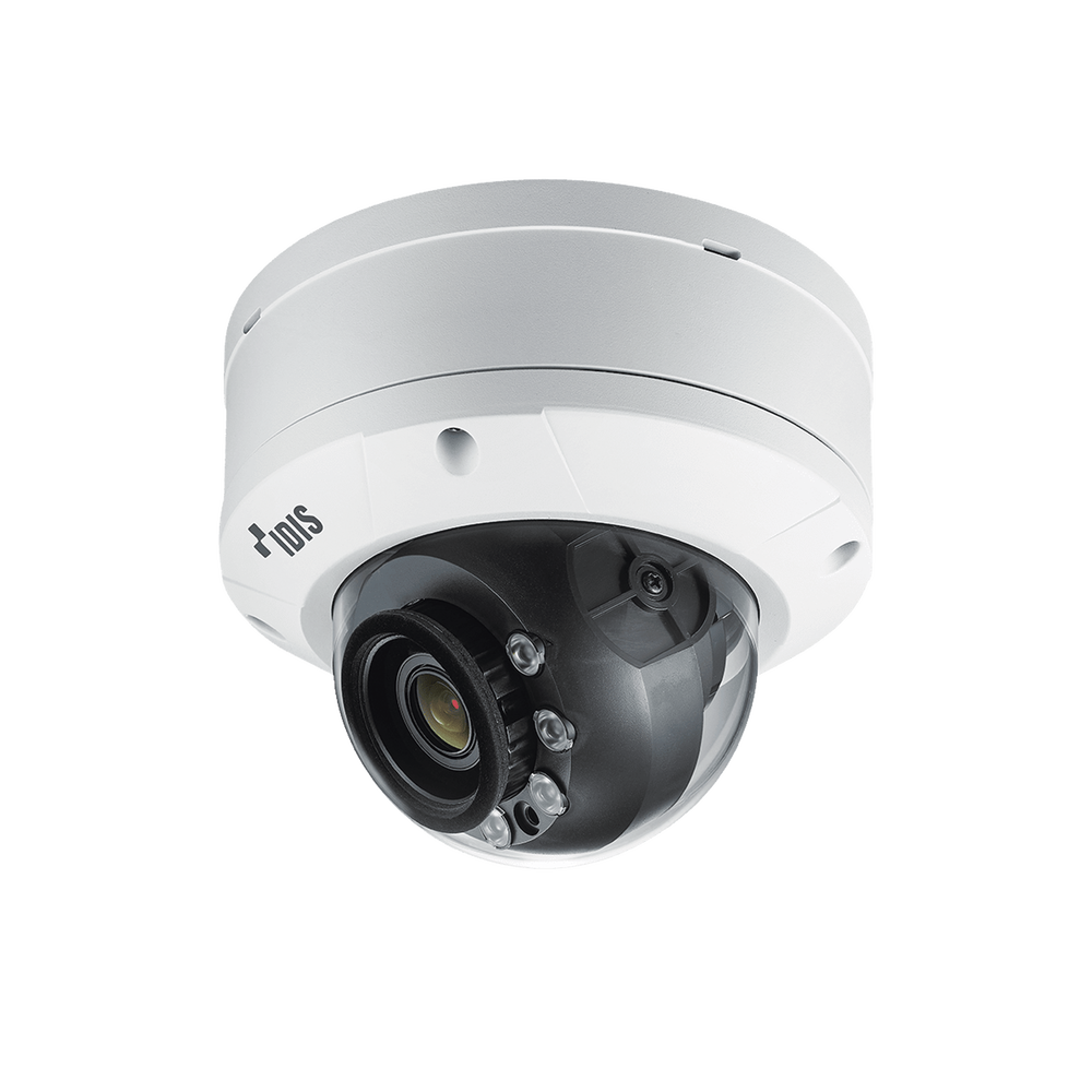 IP Camera Dome with Heater 12MP | Motorized Lens 4.5 A 10mm | Exterior | IK10 IP67 | IR 30m | Audio Input and Output | microSD Up to 256GB | Alarm Input and Output | Two-Way Audio | ICR Day and Night