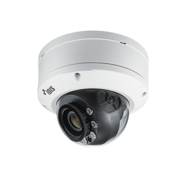 IP Camera Dome with Heater 12MP | Motorized Lens 4.5 A 10mm | Exterior | IK10 IP67 | IR 30m | Audio Input and Output | microSD Up to 256GB | Alarm Input and Output | Two-Way Audio | ICR Day and Night