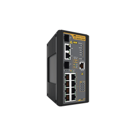 Switch Industrial PoE+ administrable de 8 Puertos 10/100/1000 Mbps + 2 puertos SFP Combo, 120 W