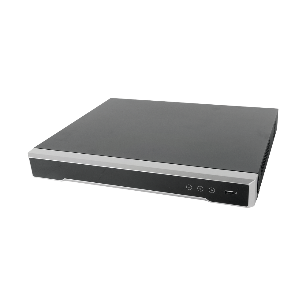 8 Ch NVR H.265 / 8 Plug and Play PoE ports / 4K video output / up to 8MP recording.