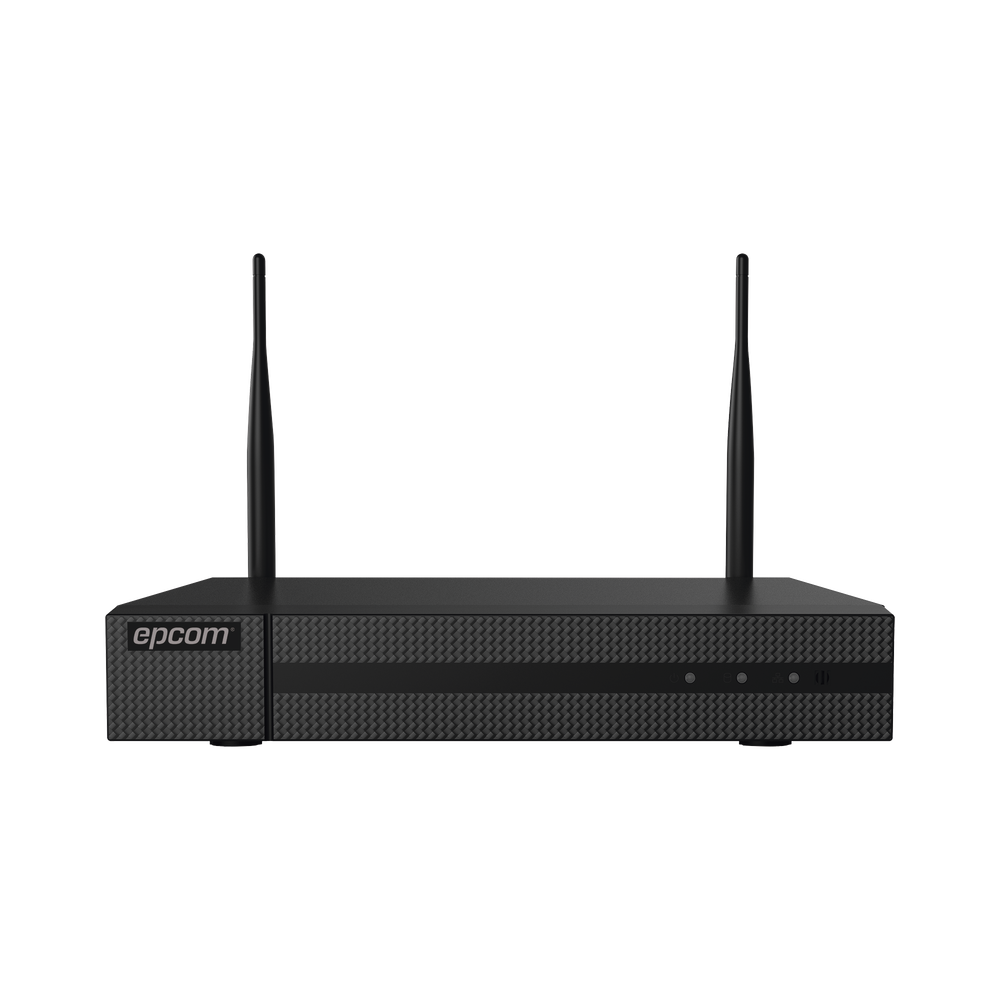 NVR EPCOM XR28A/W 4MP 8IP CHAN. P2P 2 WIFI ANTENAS 1HDD H.265+