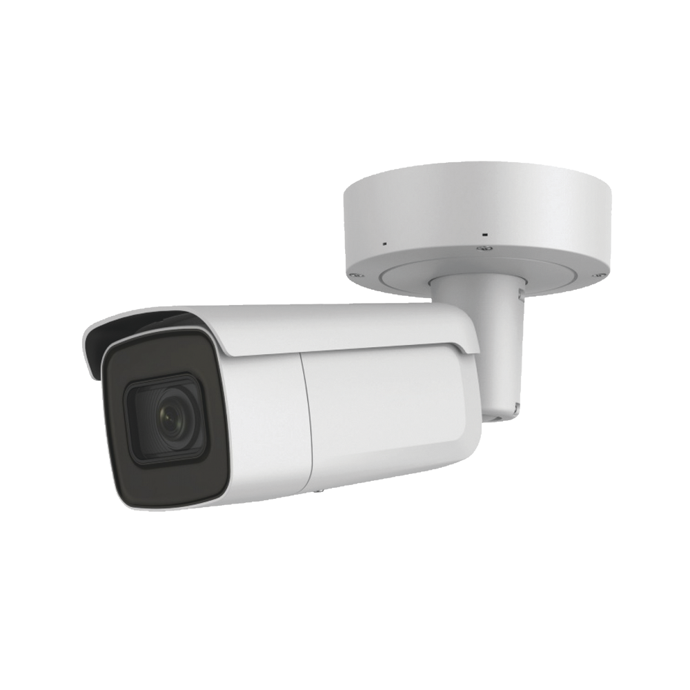 IP Bullet camera 6 Megapixel / Motorized Lens / IR 164 ft / H.265+ / IP67 / K10 / WDR 120 dB / POE