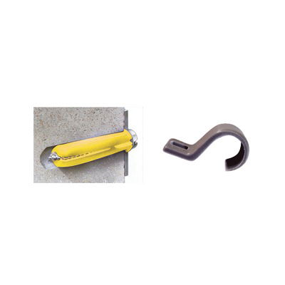 Kit de 20 grapas, 20 taquetes y 20 tornillos para sujetar conductores redondos o tubo en muro (2102-07240) Kit de 20 grapas, 20 taquetes y 20 tornillos para sujetar conductores redondos o tubo en muro (2102-07240)