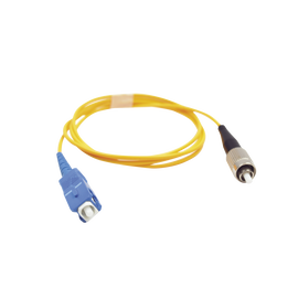 Jumper de Fibra Óptica Monomodo SC/FC Simplex de 1 metro