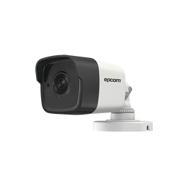 EPCOM Mini Bullet IP 3 Megapixel / IR 30 mts / dWDR / Outdood IP67 / P2P / Fixed Lens 2.8 mm / Onvif / PoE