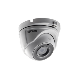 TVI Eyeball Camera 2.8mm lens 5MP / EXIR 65ft (20m) / 12VCD / IP67 / White color / Metal Housing