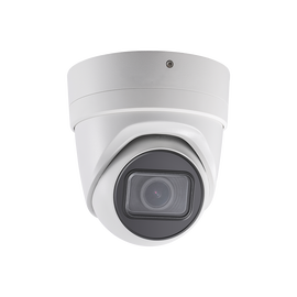 IP Turret 6 MP / 30 m (98 FT) IR EXIR / H.265+ / IP67 / WDR 120 dB / PoE / Motorized Lens 2.8 to 12mm