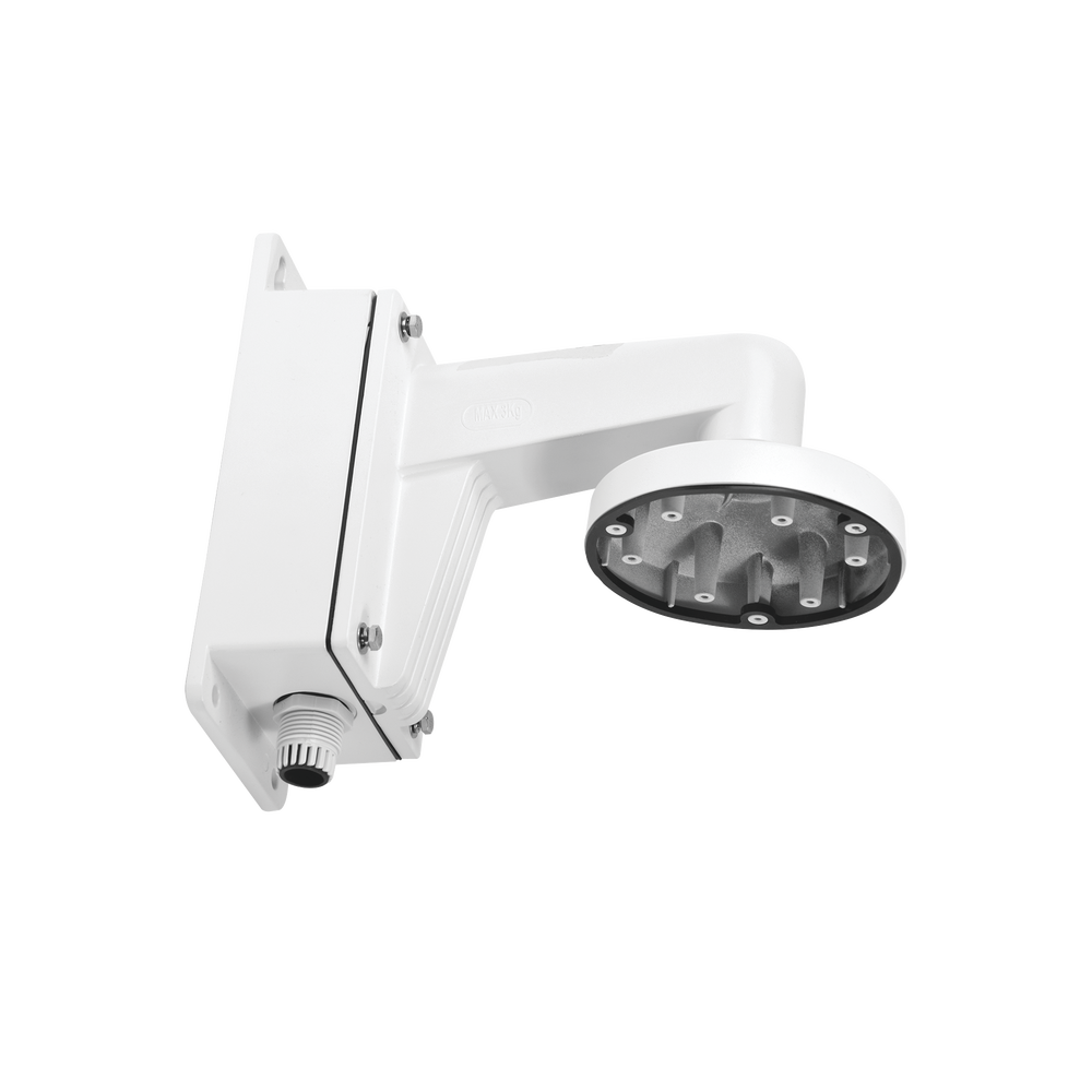 Wall Mounting Bracket for Dome Camera With Junction Box.