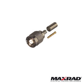 Conector TNC Macho Inverso para cable RG-58/U. Conector TNC Macho Inverso para cable RG-58/U.