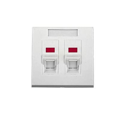 1 Port Wall Cover without CAT5e UTP Jack 1 Port Wall Cover without CAT5e UTP Jack