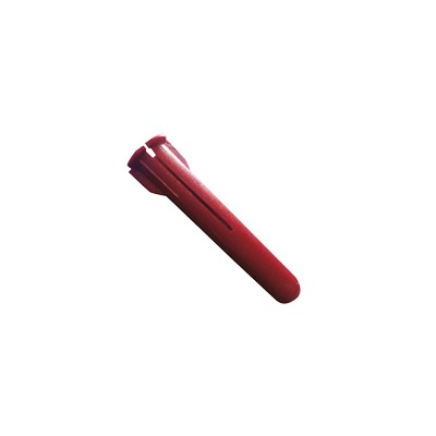 Red Conical Plastic Anchor 1 1/2