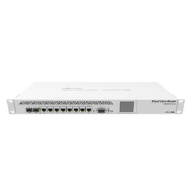 MikroTik Cloud Core Router CCR1009-7G-1C-1S+ - Router - 10 GigE - montaje en rack