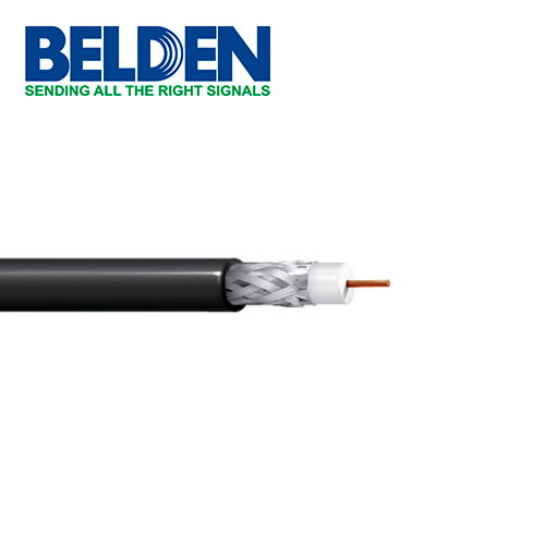 CABLE COAXIAL RG6 PARA CATV BELDEN 9116X 010U1000 NEGRO 305 MTO CABLE COAXIAL RG6 PARA CATV BELDEN 9116X 010U1000 NEGRO 305 MTO