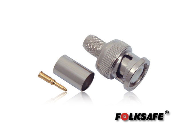 CONECTOR PARA CRIMPEAR BC6 FOLKSAFE BNC MACHO(CONECTOR, PIN DE COBRE Y ANILLO) PARA CRIMPEAR EN CABLE COAXIAL RG6, MEDIDAS DEL CONECTOR 13.9 X 24.8 MM, SE REQUIERE PINZA PARA CRIMPEAR CONECTOR PARA CRIMPEAR BC6 FOLKSAFE BNC MACHO(CONECTOR, PIN DE COBRE Y ANILLO) PARA CRIMPEAR EN CABLE COAXIAL RG6, MEDIDAS DEL CONECTOR 13.9 X 24.8 MM, SE REQUIERE PINZA PARA CRIMPEAR