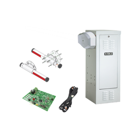 Kit Barrera 1601 Blanca / Mástil de aluminio 4 metros/Incluye: sensor de masa y loop.