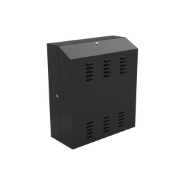 Gabinete de Pared con Rack Horizontal de 6 Unidades.