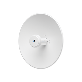 PowerBeam airMAX AC hasta 330 Mbps, frecuencia 2 GHz (2412-2472 MHz), antena tipo plato 18 dBi, Radio Wi-Fi de administración