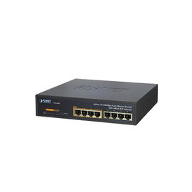 Switch no administrable PoE de 8 puertos 10/100 Mbps con 4 puertos PoE 802.3af Switch no administrable PoE de 8 puertos 10/100 Mbps con 4 puertos PoE 802.3af