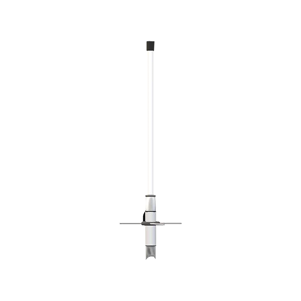 Antena Base Omnidireccional UHF, de Fibra de Vidrio, Ganacia de 6 dB, Frecuencia 440 - 450 MHz, Pre-ensamblada, Conector N-Hembra.