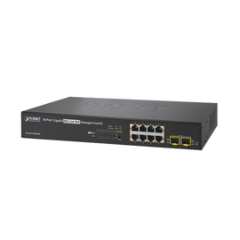 Switch Administrable L2+ de 8 puertos 10/100/1000T PoE+, 2 puertos SFP 100/1000X