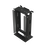 Rack de Acero de 4ft x 19in, 24UR con Organizadores Verticales Y Guía Superior para Cableado.