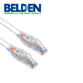 PATCHCORD UTP CAT6 TRACEABLE CON LUZ LED BELDEN C6T1109010 FORRO PVC BLANCO CMR-RISER CMR-RISER 4 PARES CALIBRE CONDUCTOR 24 AWG 100% COBRE USO INTERIOR PARTES RELACIONADAS:CONECTORES MODULARES CAT6 PATCH PANEL CAT6 LONGITUD 10 PIES 3 METROS PATCHCORD UTP CAT6 TRACEABLE CON LUZ LED BELDEN C6T1109010 FORRO PVC BLANCO CMR-RISER CMR-RISER 4 PARES CALIBRE CONDUCTOR 24 AWG 100% COBRE USO INTERIOR PARTES RELACIONADAS:CONECTORES MODULARES CAT6 PATCH PANEL CAT6 LONGITUD 10 PIES 3 METROS