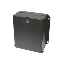 Caja de Zona (Punto de Consolidación), De 24 Puertos, Para Conectores MAX, Z-MAX, o TERA, Color Negro