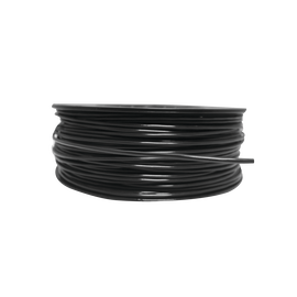 Bobina de 152 Metros de Cable Detector de Calor, Temperatura Fija 68 grados Celsius, Recubrimiento de Nylon Negro para Aplicaciones en Exterior, con Guía Acerada
