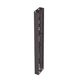 Kit organizador vertical de cable doble para rack abierto de 37 unidades