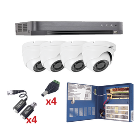 Video Surveillance 8 Channels Kit Turbo HD Technology