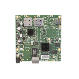 RouterBoard Inalámbrico en 5GHz a/n/ac, 1 Puerto Gigabit, CPU 720MHz, Licencia Nivel 3 (Solo Cliente).