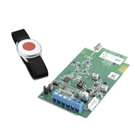 Kit de Transceptor Inalámbrico 916MHz. 2 Vías y Botón de Pánico compatible con panel Crow