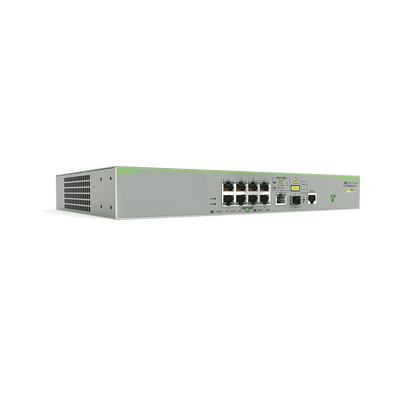 Switch PoE+ Administrable CentreCOM FS980M, Capa 3 de 8 Puertos 10/100 Mbps + 1 puerto RJ45 Gigabit/SFP Combo, 150 W Switch PoE+ Administrable CentreCOM FS980M, Capa 3 de 8 Puertos 10/100 Mbps + 1 puerto RJ45 Gigabit/SFP Combo, 150 W