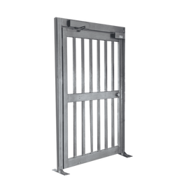 Puerta de Alta Seguridad de Cuerpo Completo  ACABADO EN ACERO GALVANIZADO