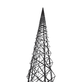 Torre de Fibra de Carbono 18.2 metros (60 pies) Autosoportada- ULTRA LIGERA.