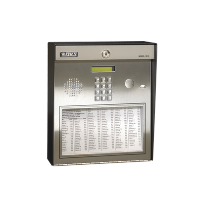Lobby panel para montaje en superficie compatible con equipos Doorking 1816/1820 Lobby panel para montaje en superficie compatible con equipos Doorking 1816/1820